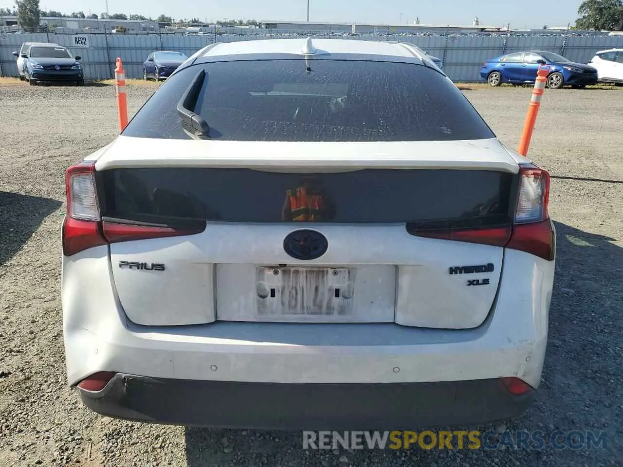 6 Photograph of a damaged car JTDKAMFU2M3129756 TOYOTA PRIUS 2021
