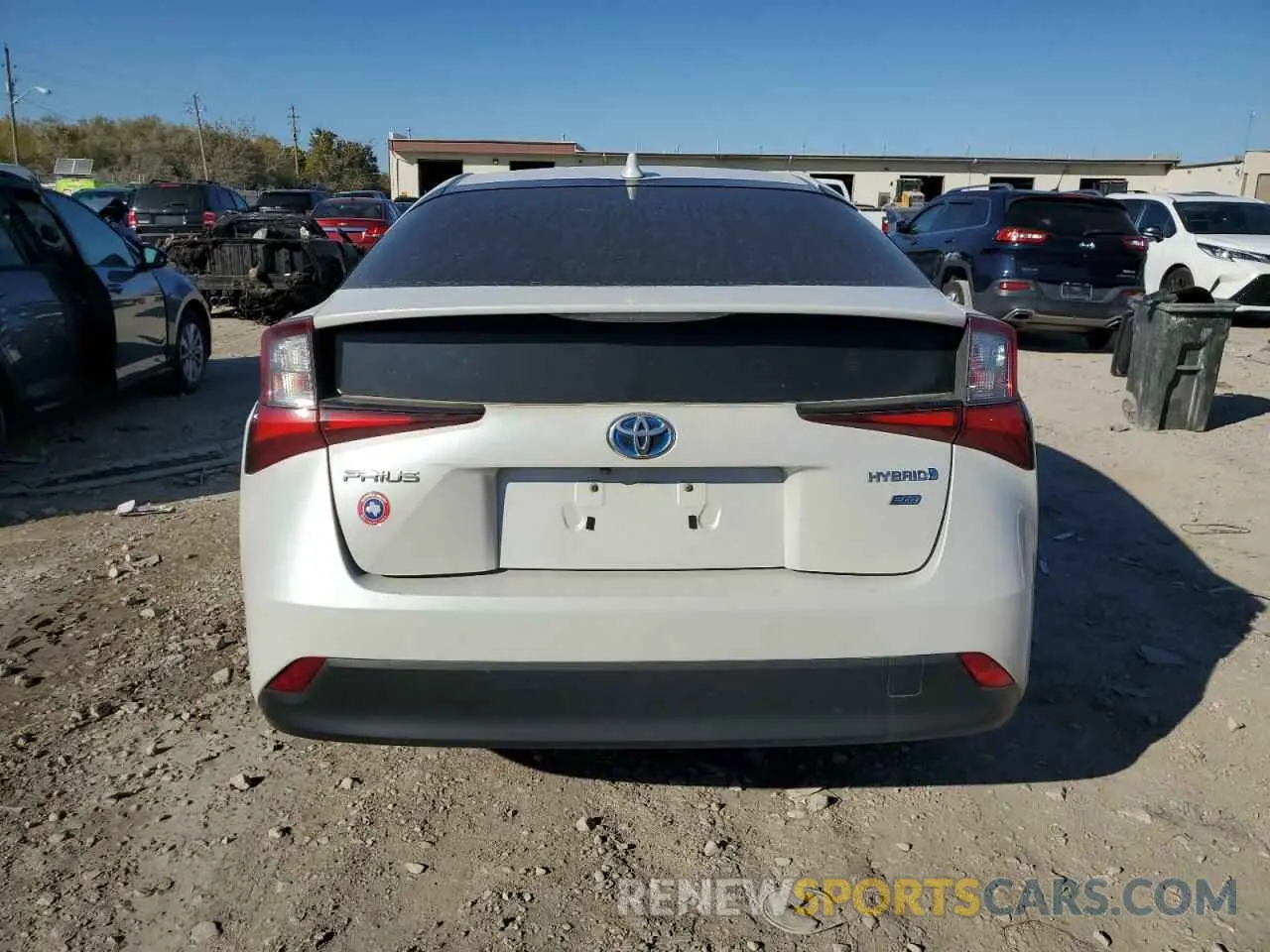 6 Photograph of a damaged car JTDKAMFU2M3147061 TOYOTA PRIUS 2021