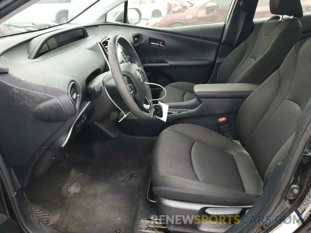 7 Фотография поврежденного автомобиля JTDKAMFU2M3148890 TOYOTA PRIUS 2021