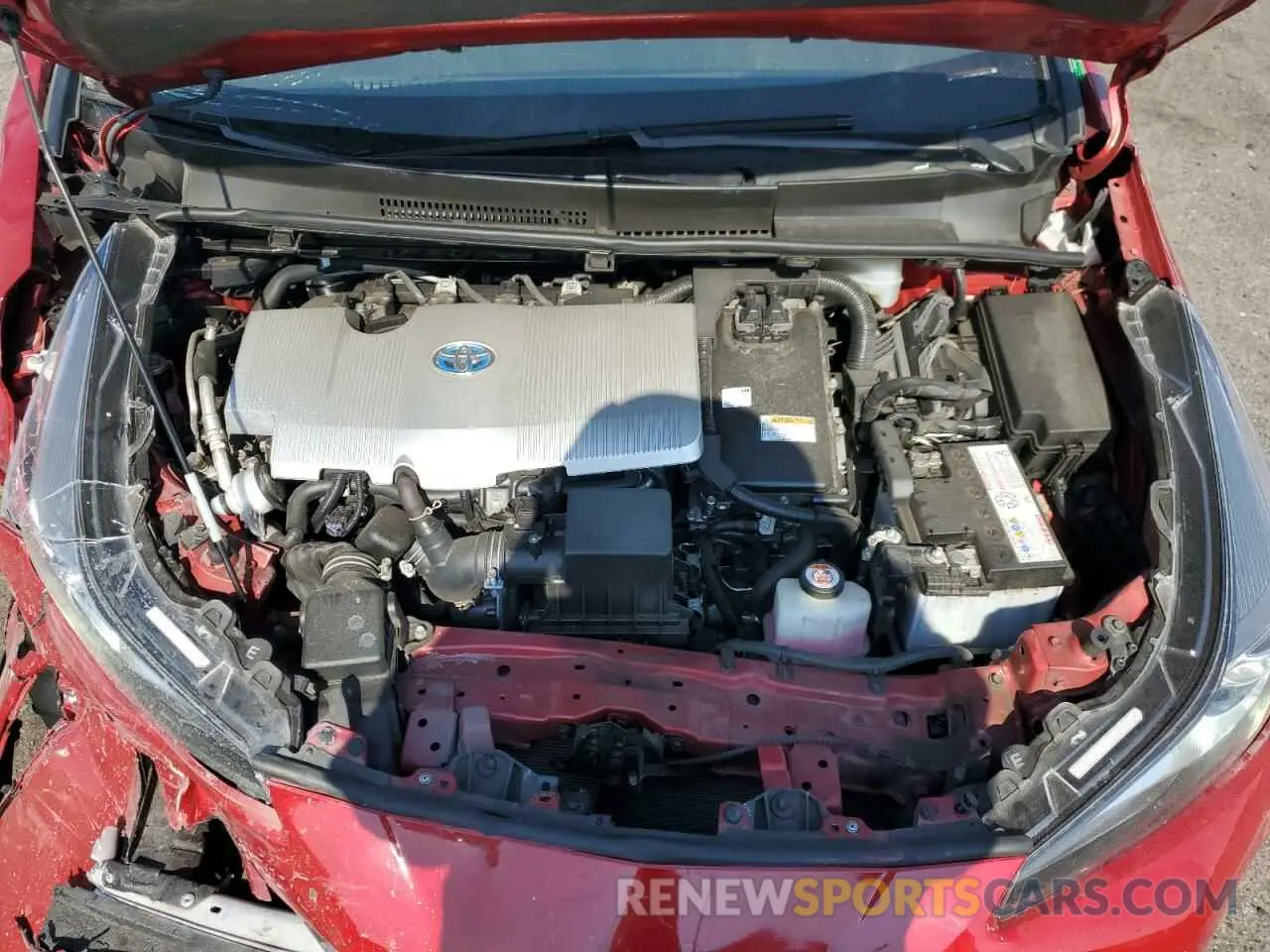 11 Photograph of a damaged car JTDKAMFU2M3148971 TOYOTA PRIUS 2021