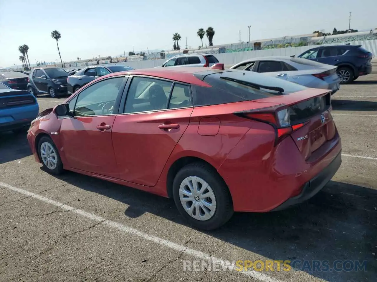 2 Photograph of a damaged car JTDKAMFU2M3148971 TOYOTA PRIUS 2021