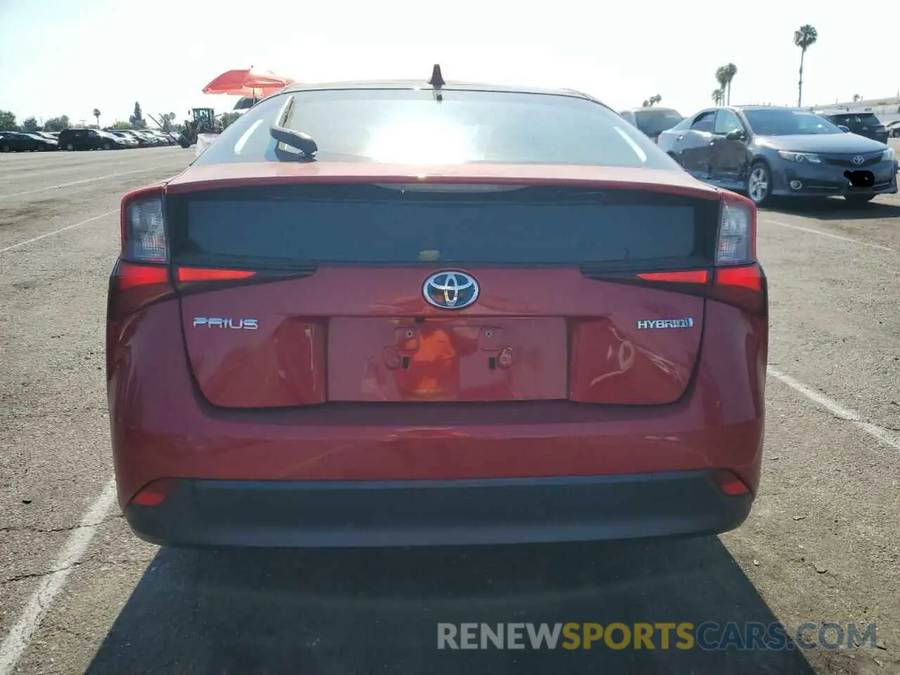 6 Photograph of a damaged car JTDKAMFU2M3148971 TOYOTA PRIUS 2021