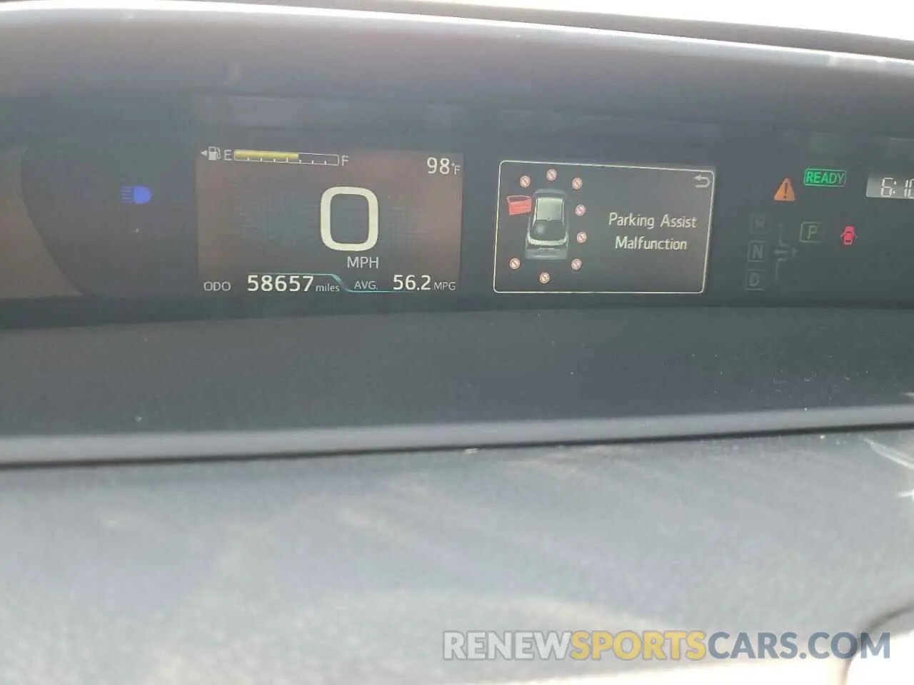 9 Photograph of a damaged car JTDKAMFU2M3148971 TOYOTA PRIUS 2021
