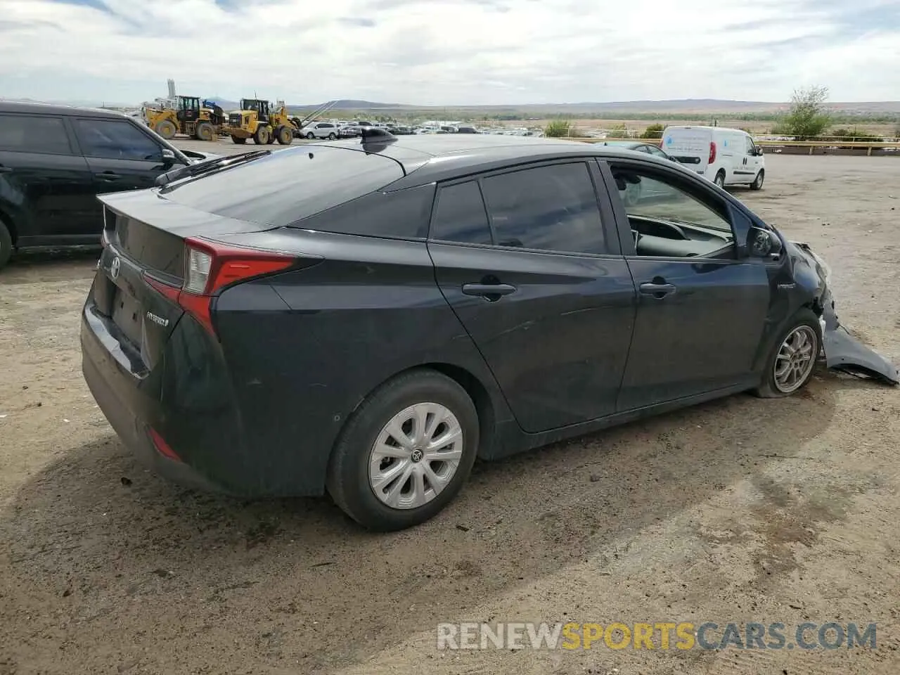3 Photograph of a damaged car JTDKAMFU2M3152499 TOYOTA PRIUS 2021