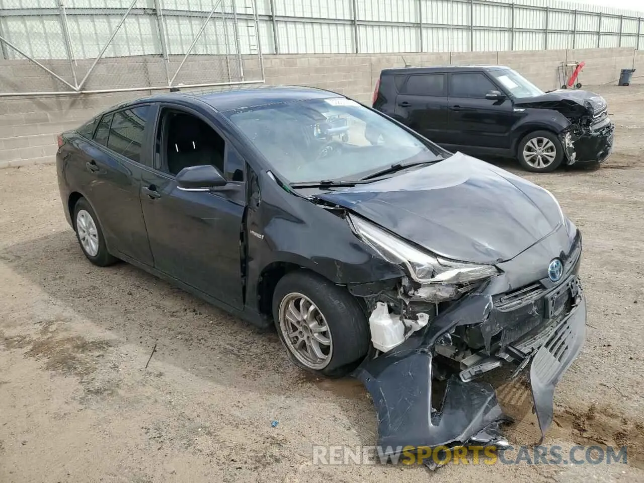 4 Photograph of a damaged car JTDKAMFU2M3152499 TOYOTA PRIUS 2021
