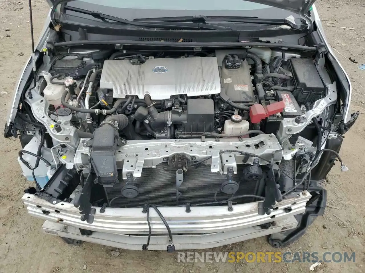 11 Photograph of a damaged car JTDKAMFU3M3133024 TOYOTA PRIUS 2021