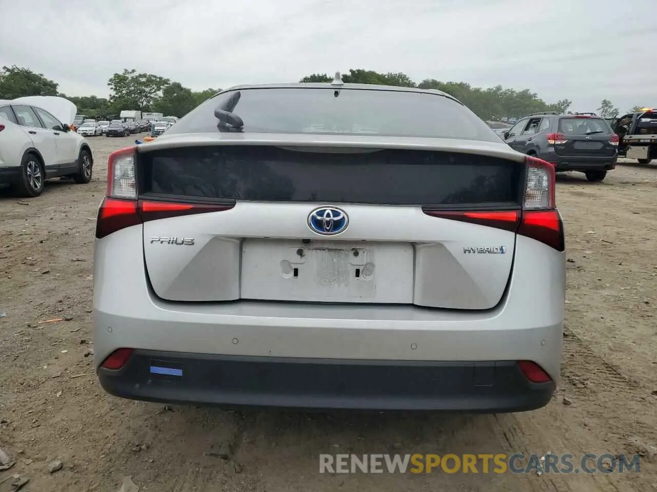 6 Photograph of a damaged car JTDKAMFU3M3133024 TOYOTA PRIUS 2021