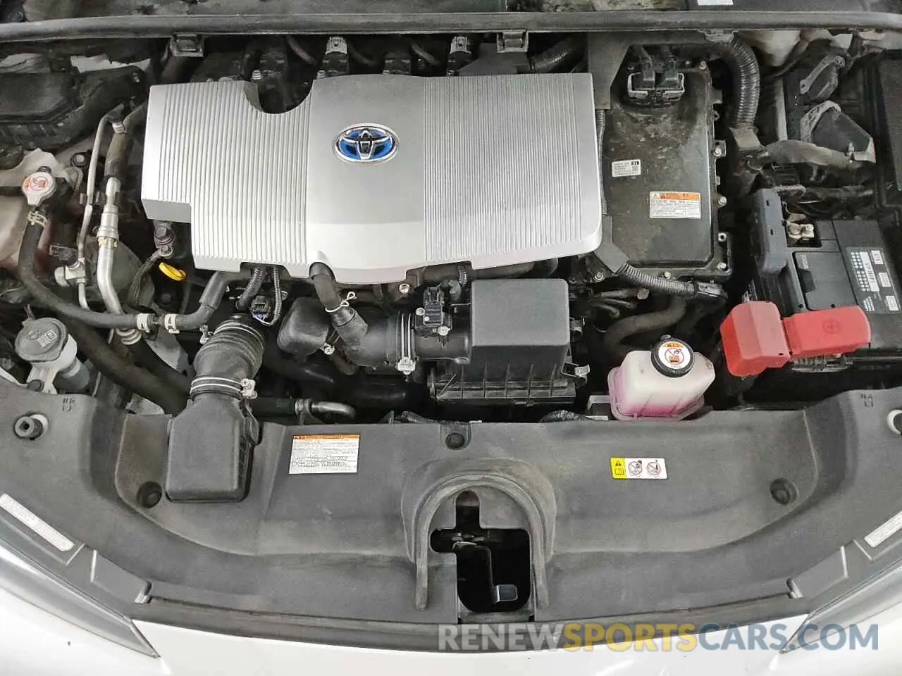 12 Фотография поврежденного автомобиля JTDKAMFU3M3141253 TOYOTA PRIUS 2021