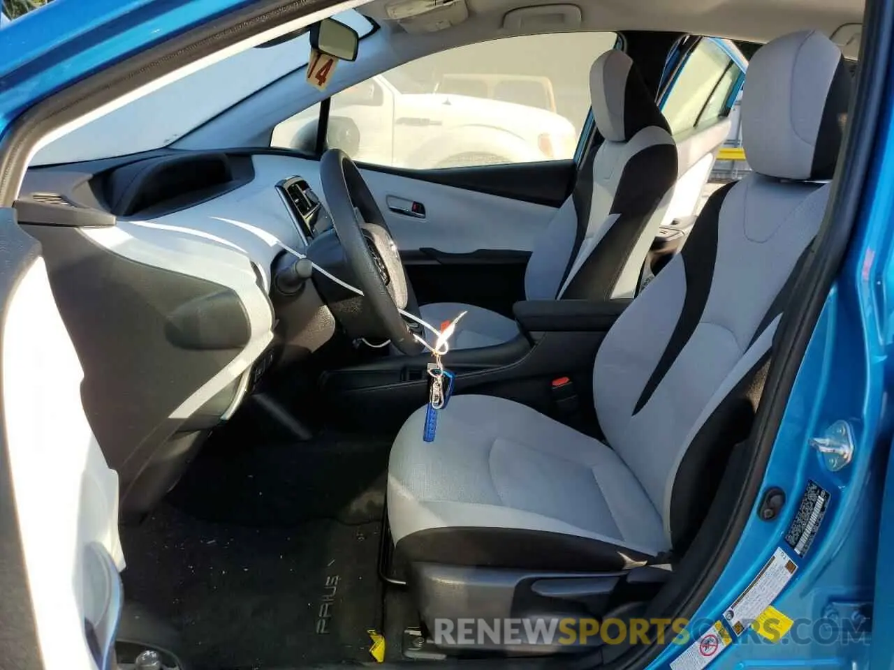 7 Photograph of a damaged car JTDKAMFU3M3142080 TOYOTA PRIUS 2021