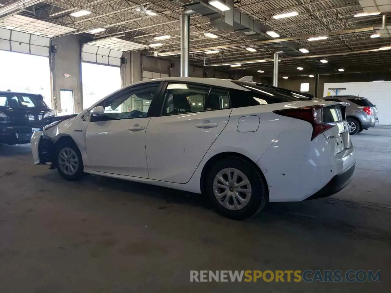 2 Photograph of a damaged car JTDKAMFU3M3145383 TOYOTA PRIUS 2021