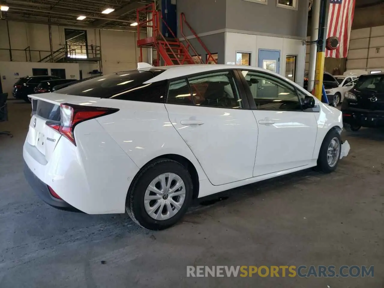 3 Photograph of a damaged car JTDKAMFU3M3145383 TOYOTA PRIUS 2021