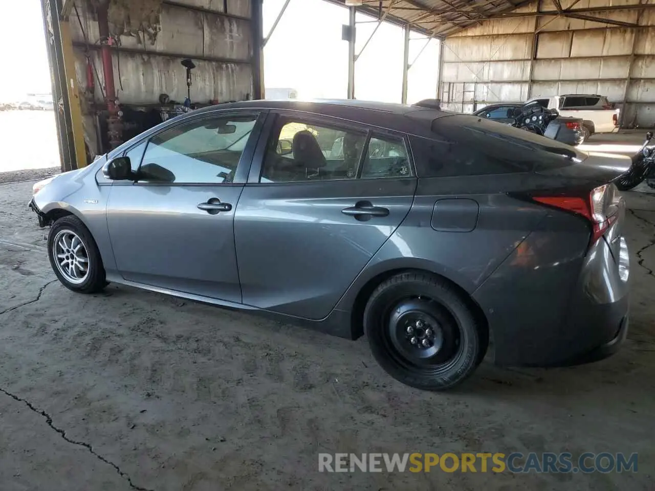 2 Photograph of a damaged car JTDKAMFU3M3149255 TOYOTA PRIUS 2021