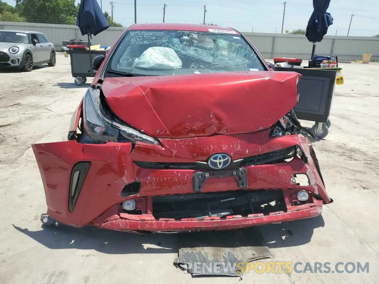 5 Photograph of a damaged car JTDKAMFU4M3130018 TOYOTA PRIUS 2021
