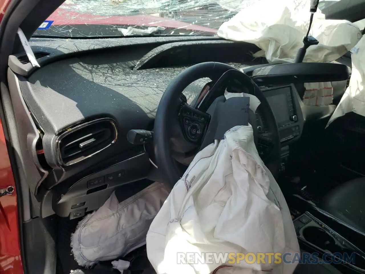 8 Photograph of a damaged car JTDKAMFU4M3130018 TOYOTA PRIUS 2021