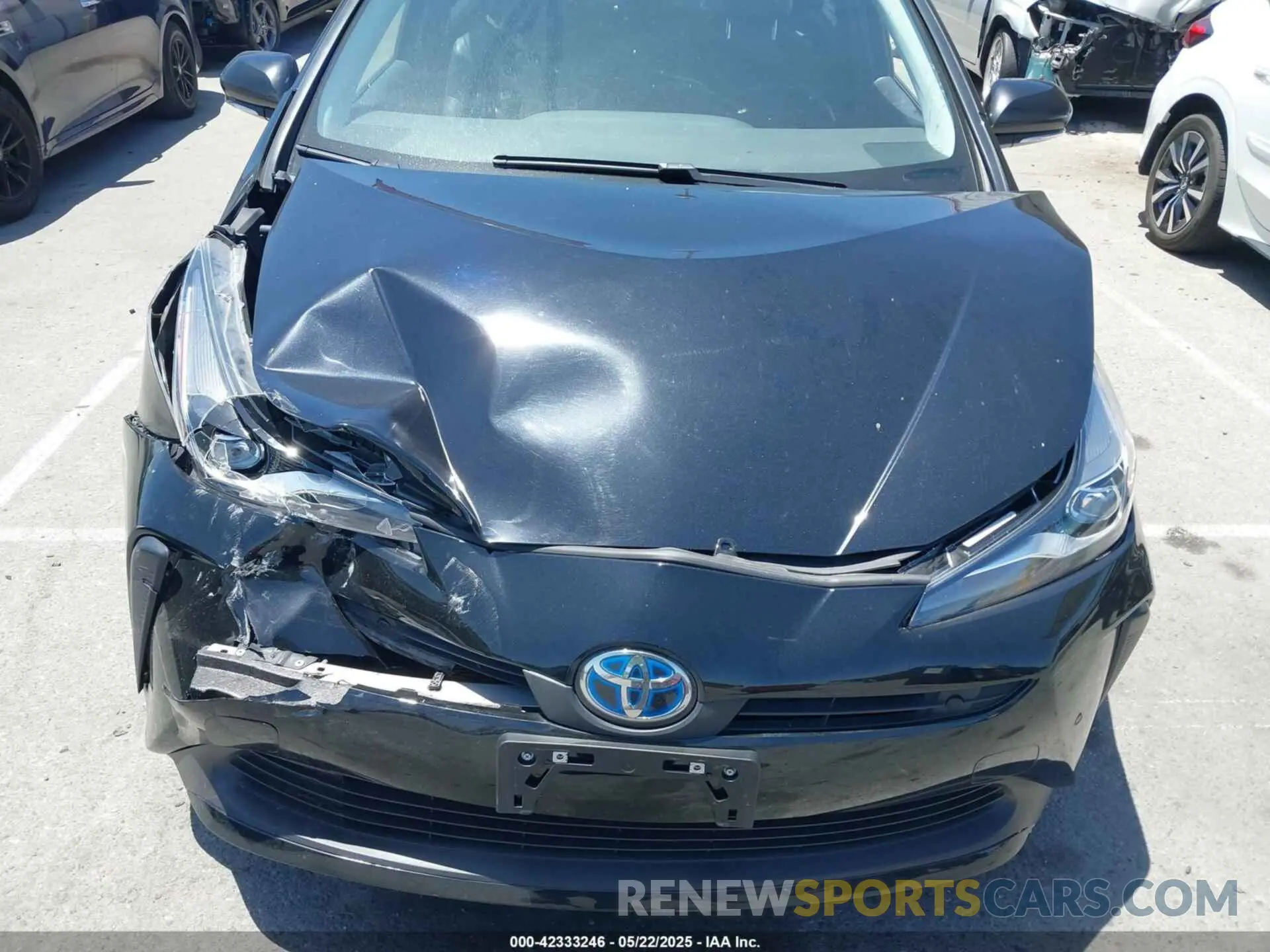 10 Photograph of a damaged car JTDKAMFU4M3143948 TOYOTA PRIUS 2021