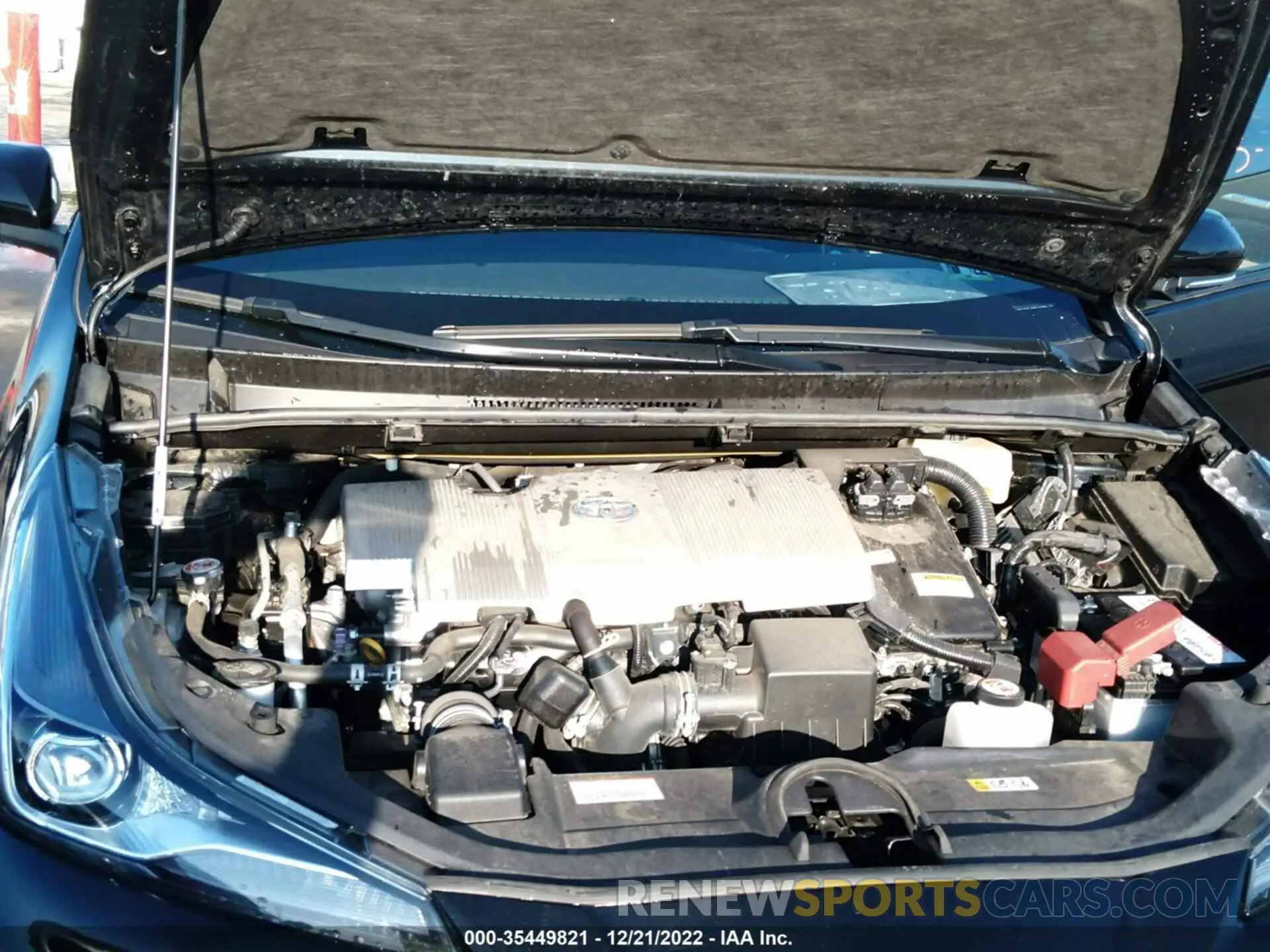 10 Photograph of a damaged car JTDKAMFU4M3146798 TOYOTA PRIUS 2021