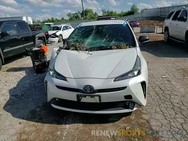 13 Фотография поврежденного автомобиля JTDKAMFU5M3127547 TOYOTA PRIUS 2021