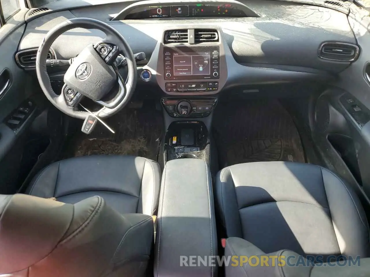8 Фотография поврежденного автомобиля JTDKAMFU5M3127547 TOYOTA PRIUS 2021