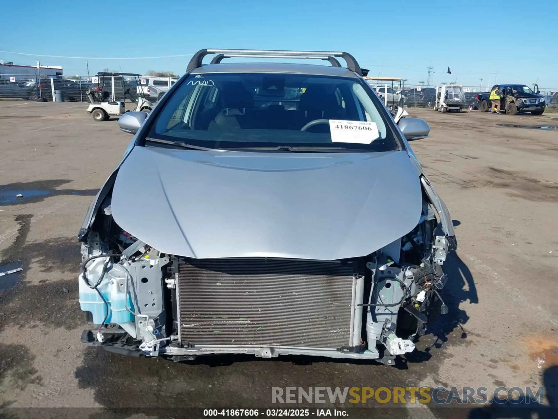 13 Photograph of a damaged car JTDKAMFU5M3130478 TOYOTA PRIUS 2021