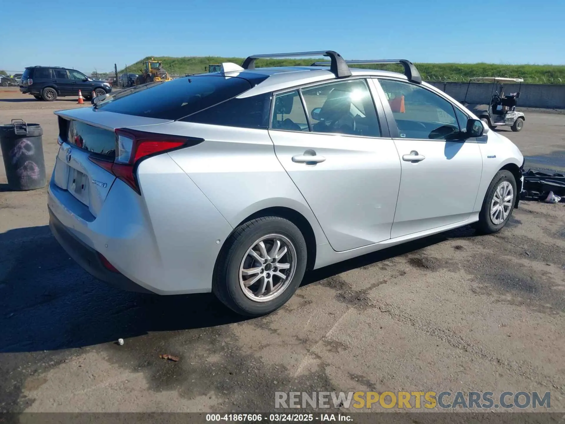4 Photograph of a damaged car JTDKAMFU5M3130478 TOYOTA PRIUS 2021
