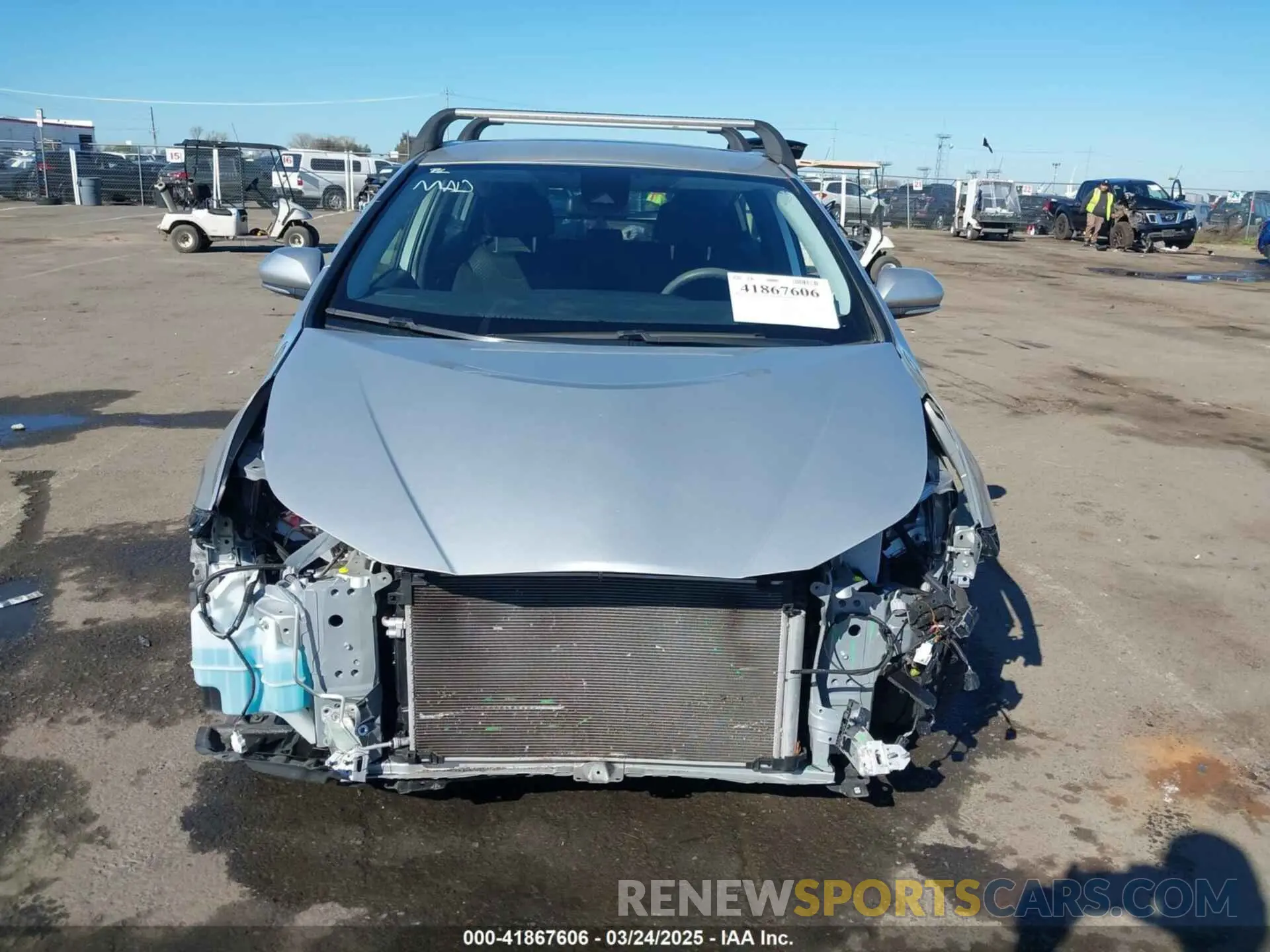 6 Photograph of a damaged car JTDKAMFU5M3130478 TOYOTA PRIUS 2021