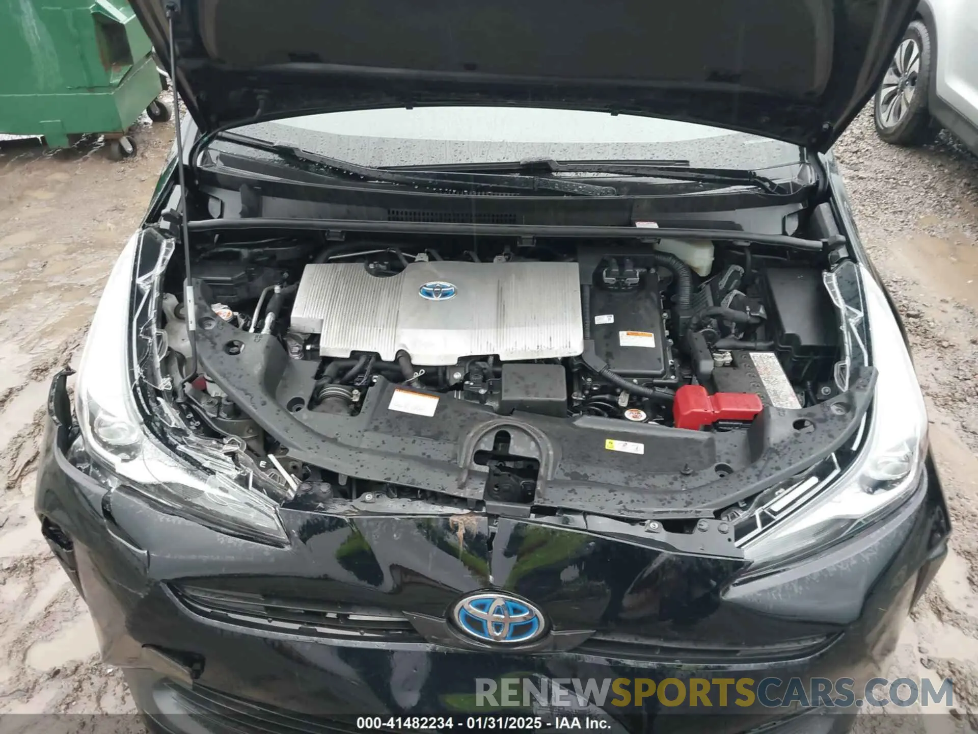 10 Photograph of a damaged car JTDKAMFU5M3145210 TOYOTA PRIUS 2021