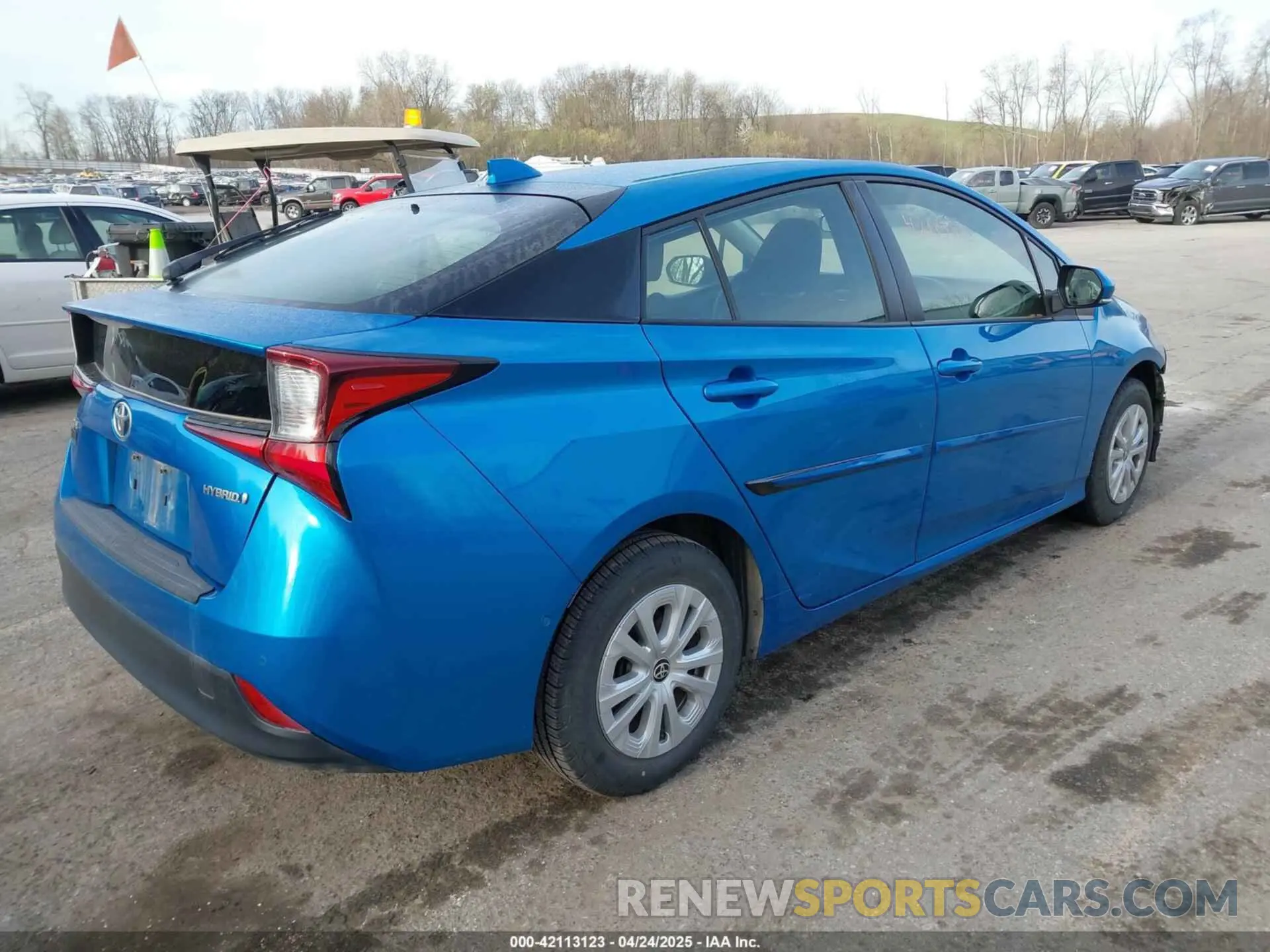 4 Photograph of a damaged car JTDKAMFU5M3145949 TOYOTA PRIUS 2021