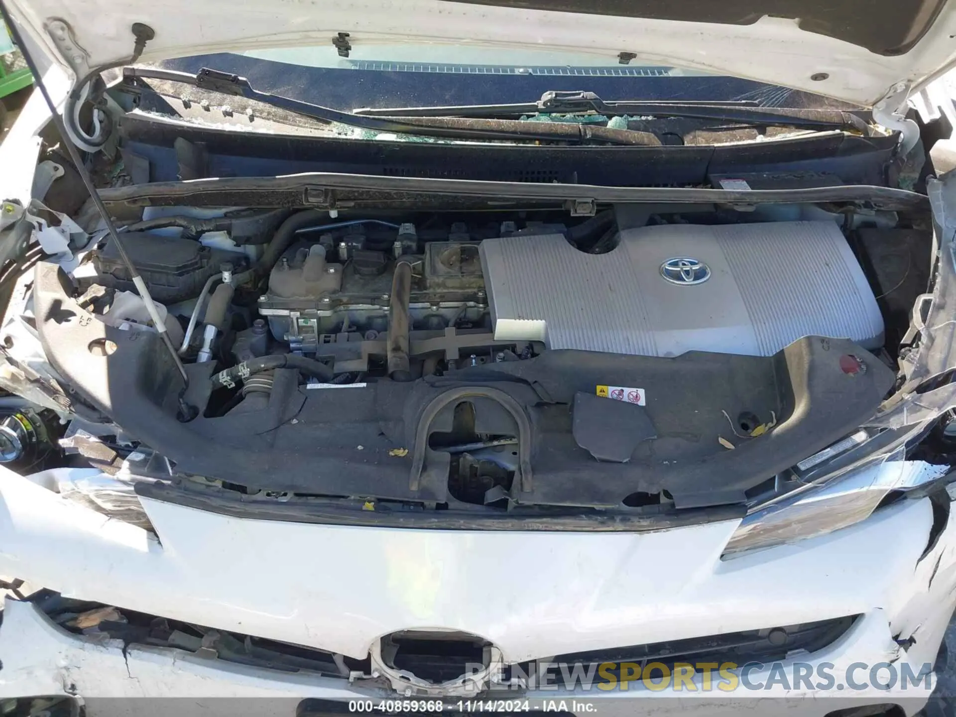 10 Photograph of a damaged car JTDKAMFU6M3131932 TOYOTA PRIUS 2021