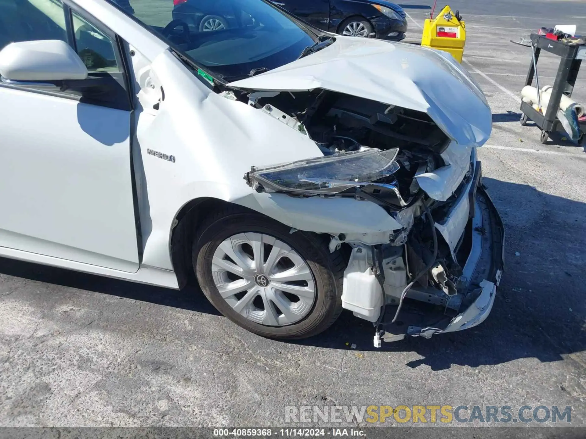16 Photograph of a damaged car JTDKAMFU6M3131932 TOYOTA PRIUS 2021