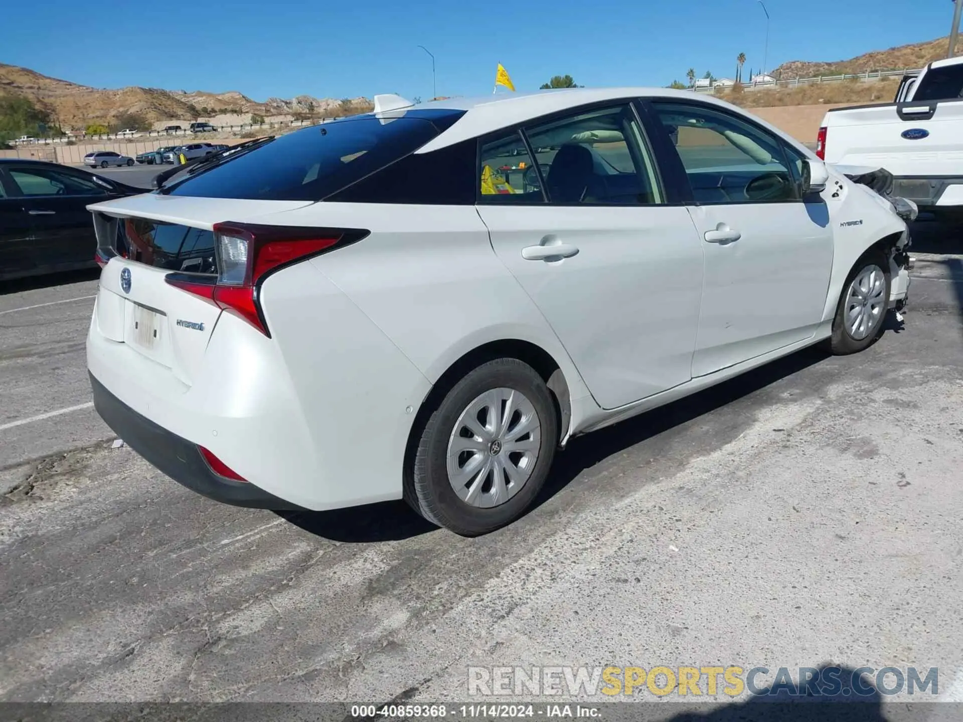 4 Photograph of a damaged car JTDKAMFU6M3131932 TOYOTA PRIUS 2021