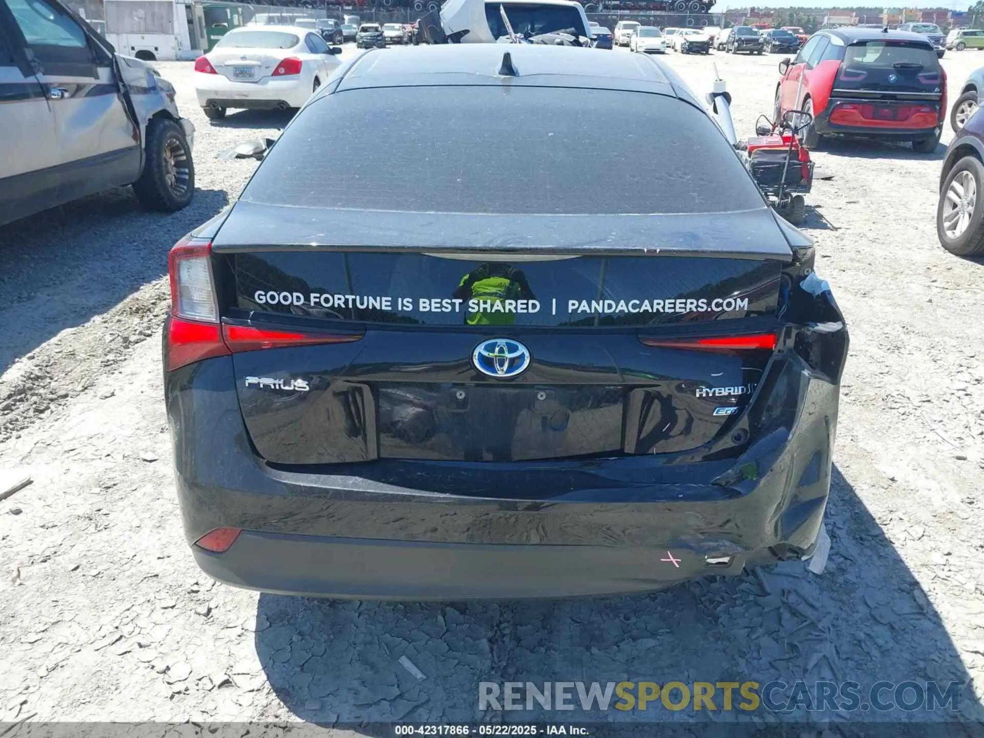16 Фотография поврежденного автомобиля JTDKAMFU6M3141392 TOYOTA PRIUS 2021