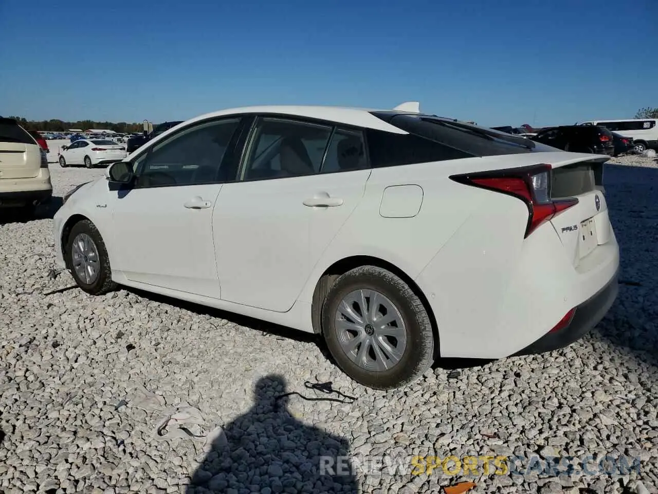 2 Photograph of a damaged car JTDKAMFU6M3145233 TOYOTA PRIUS 2021