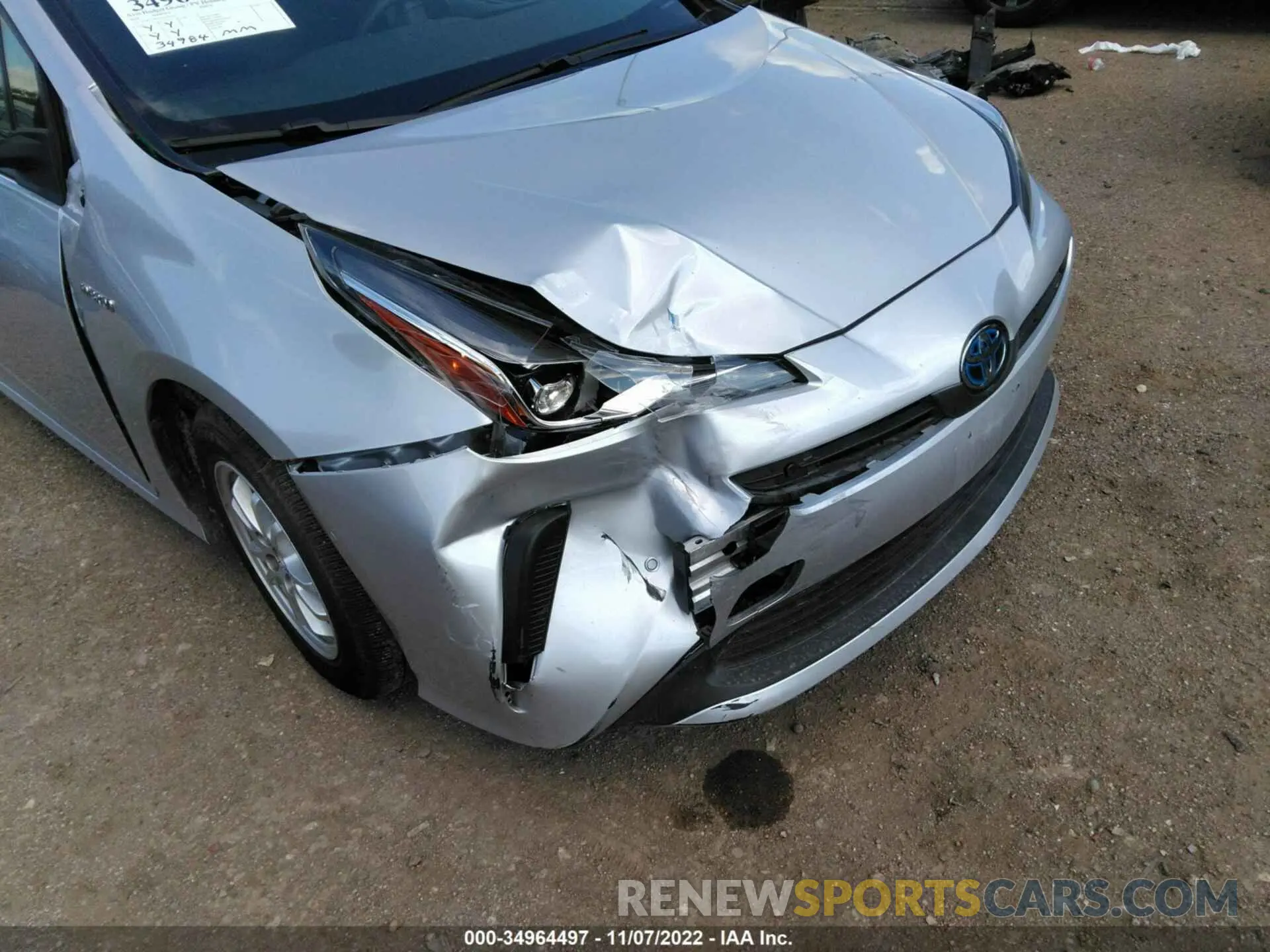 6 Photograph of a damaged car JTDKAMFU6M3146222 TOYOTA PRIUS 2021