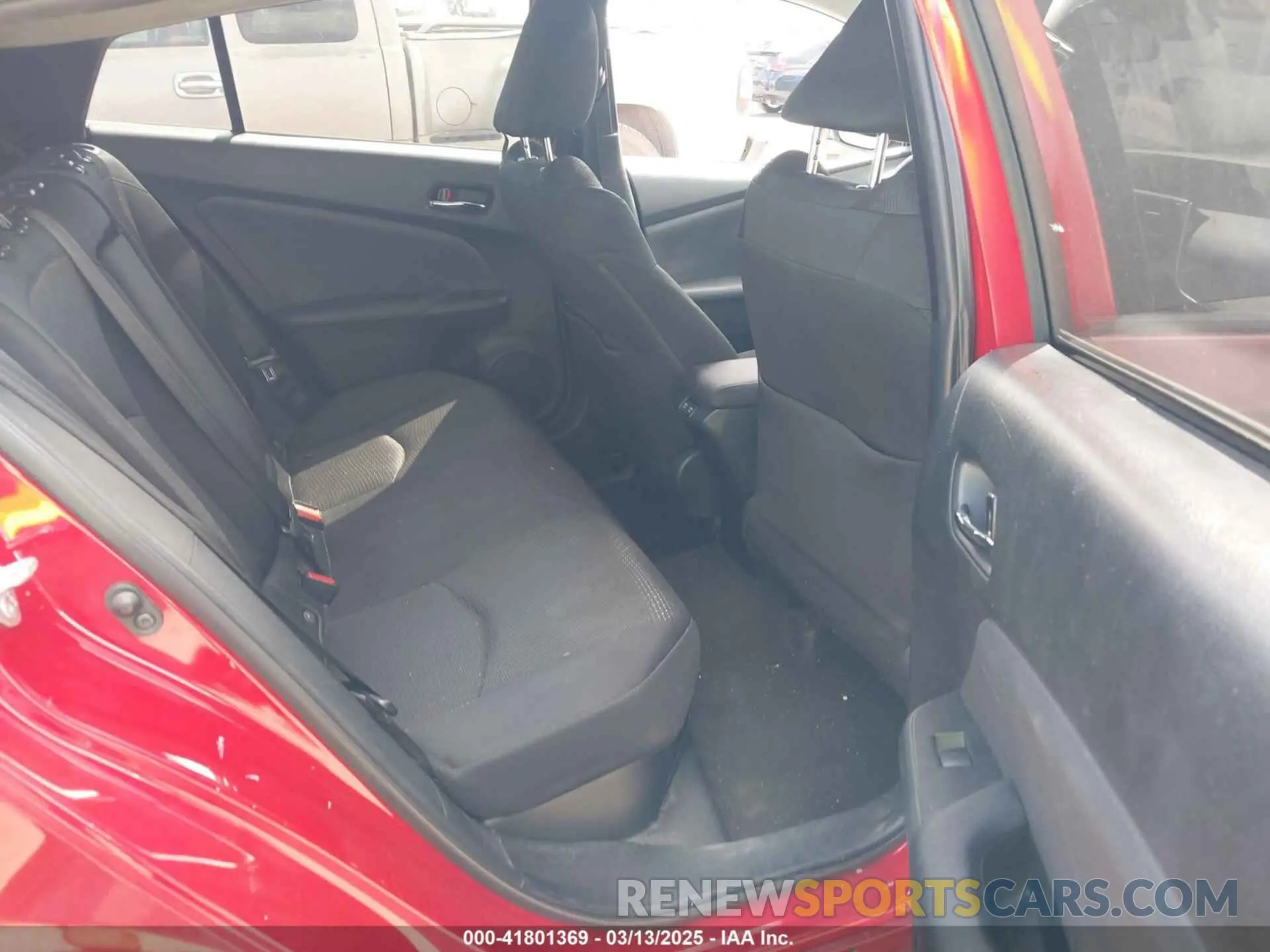 8 Фотография поврежденного автомобиля JTDKAMFU6M3148195 TOYOTA PRIUS 2021