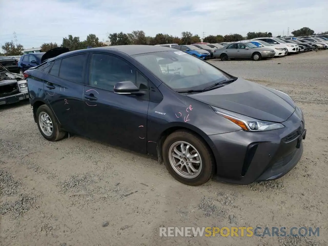 4 Photograph of a damaged car JTDKAMFU7M3131373 TOYOTA PRIUS 2021