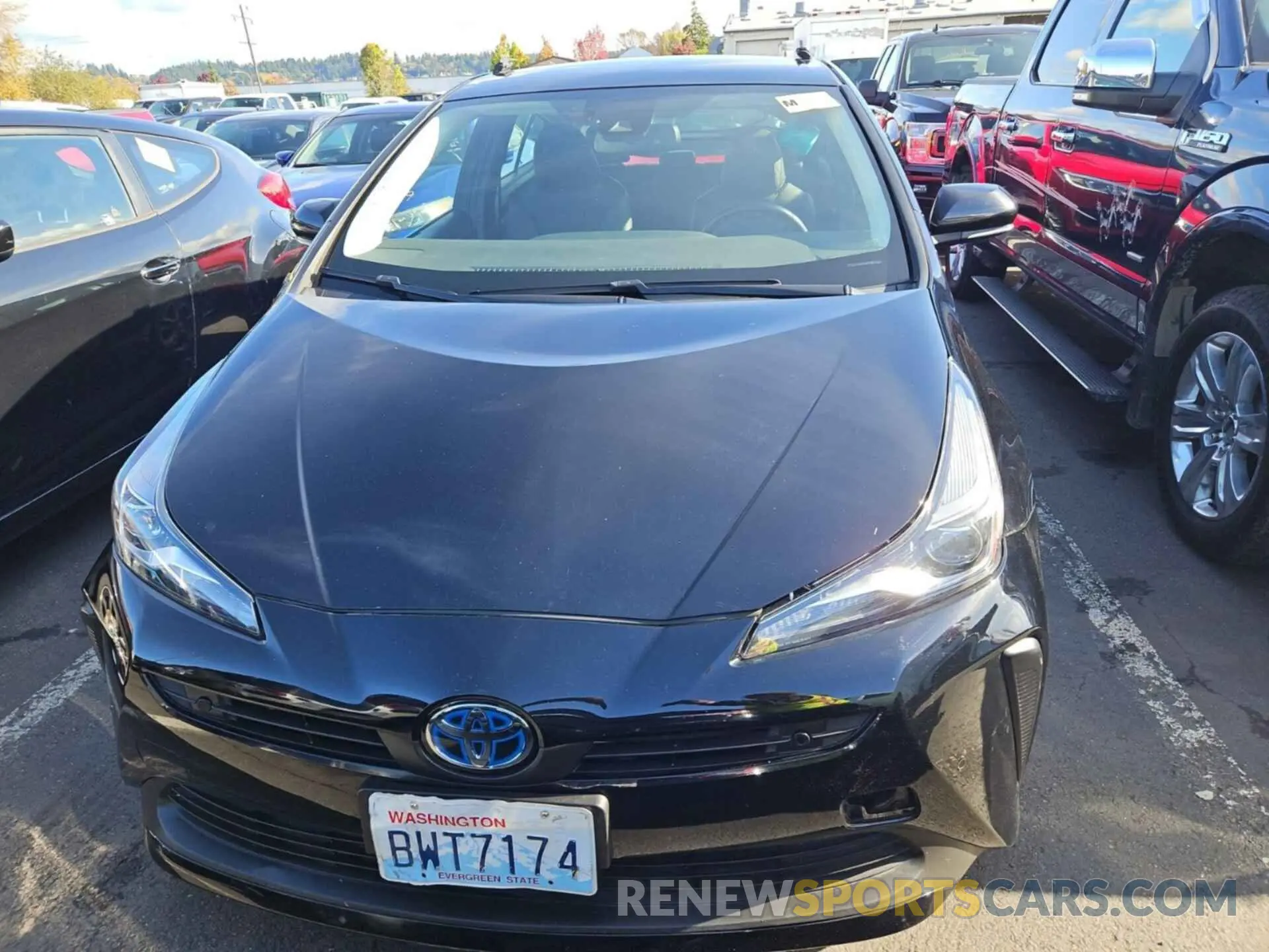 38 Photograph of a damaged car JTDKAMFU7M3136606 TOYOTA PRIUS 2021