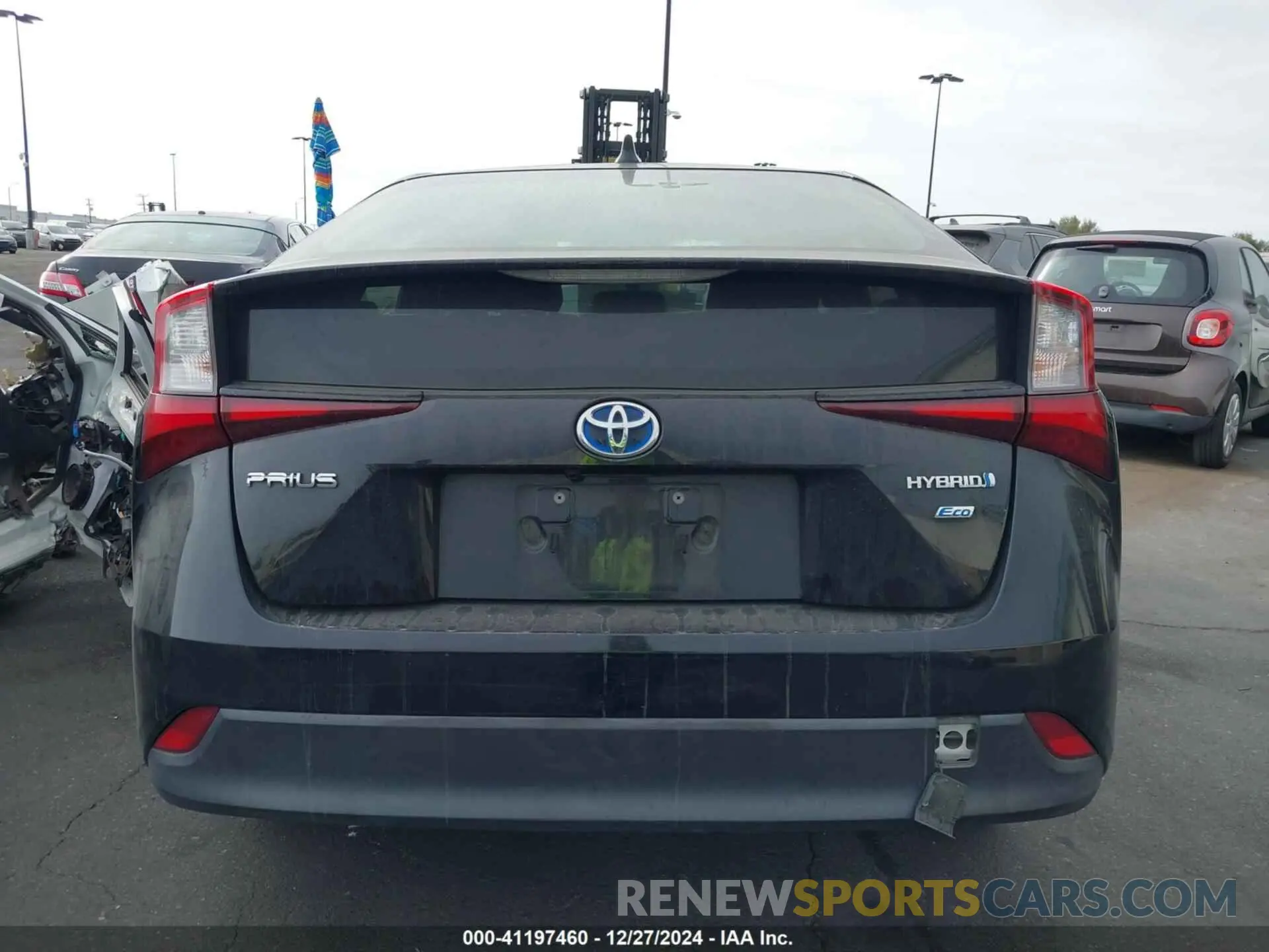 17 Фотография поврежденного автомобиля JTDKAMFU7M3146259 TOYOTA PRIUS 2021