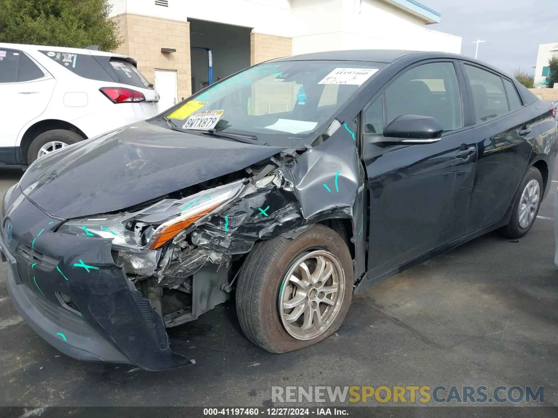 2 Фотография поврежденного автомобиля JTDKAMFU7M3146259 TOYOTA PRIUS 2021
