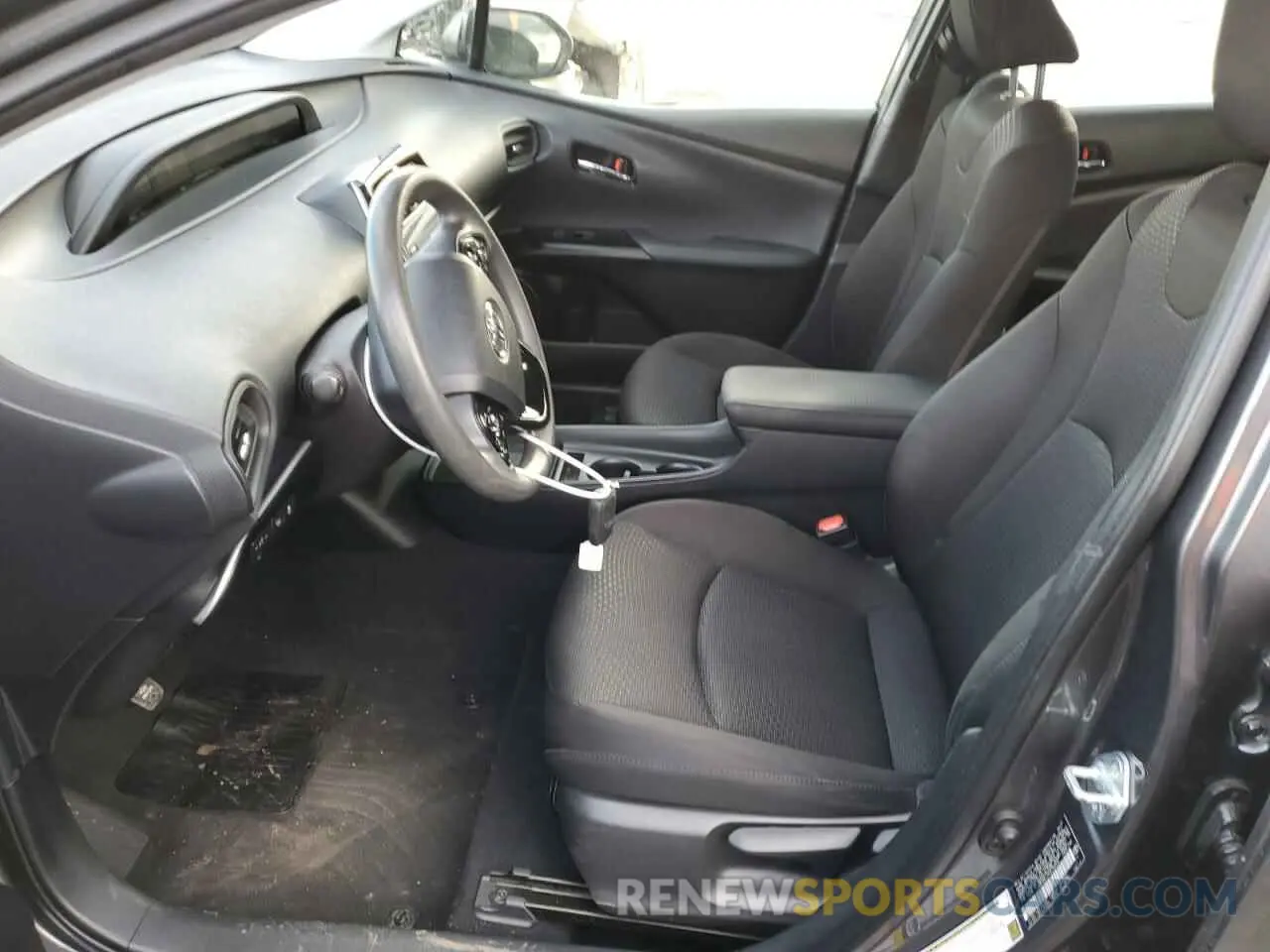 7 Фотография поврежденного автомобиля JTDKAMFU7M3150036 TOYOTA PRIUS 2021