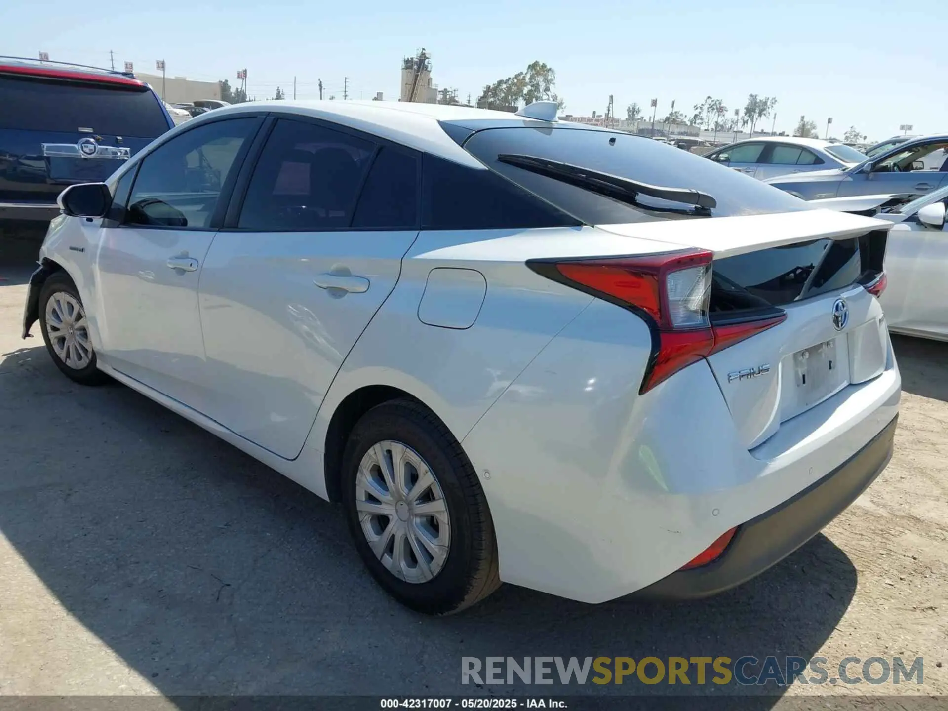 3 Photograph of a damaged car JTDKAMFU8M3135142 TOYOTA PRIUS 2021