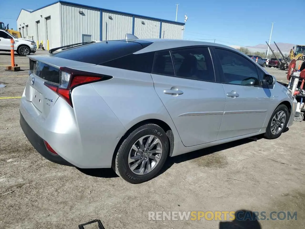 3 Photograph of a damaged car JTDKAMFU8M3135691 TOYOTA PRIUS 2021