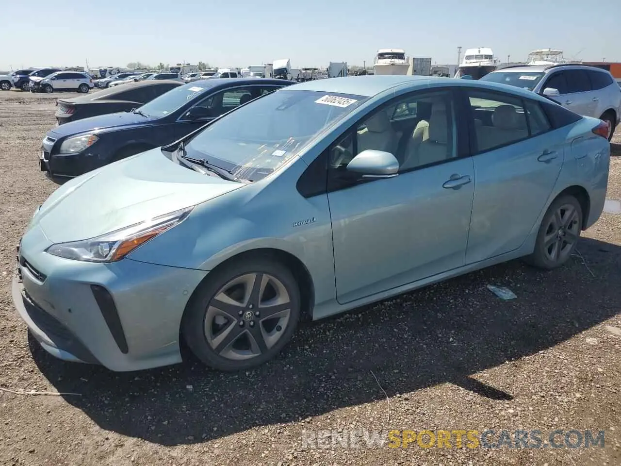 1 Фотография поврежденного автомобиля JTDKAMFU8M3143970 TOYOTA PRIUS 2021