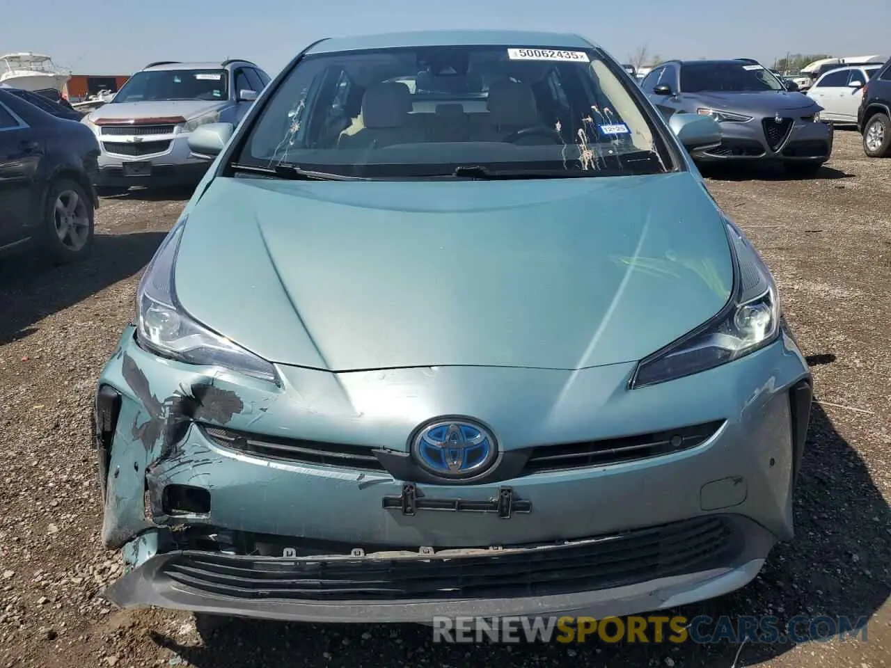 5 Фотография поврежденного автомобиля JTDKAMFU8M3143970 TOYOTA PRIUS 2021