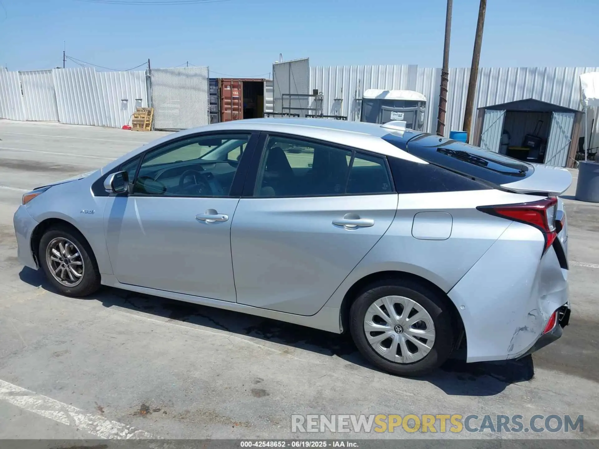 14 Фотография поврежденного автомобиля JTDKAMFU8M3150739 TOYOTA PRIUS 2021
