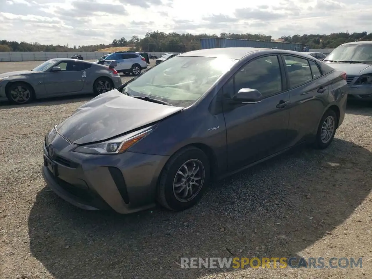 1 Photograph of a damaged car JTDKAMFU9M3127230 TOYOTA PRIUS 2021
