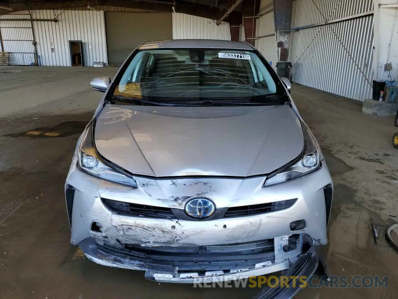 5 Photograph of a damaged car JTDKAMFU9M3128216 TOYOTA PRIUS 2021