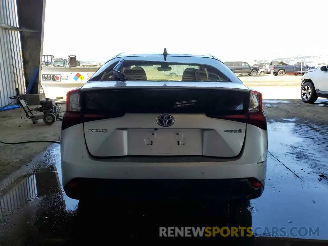 6 Photograph of a damaged car JTDKAMFU9M3128216 TOYOTA PRIUS 2021