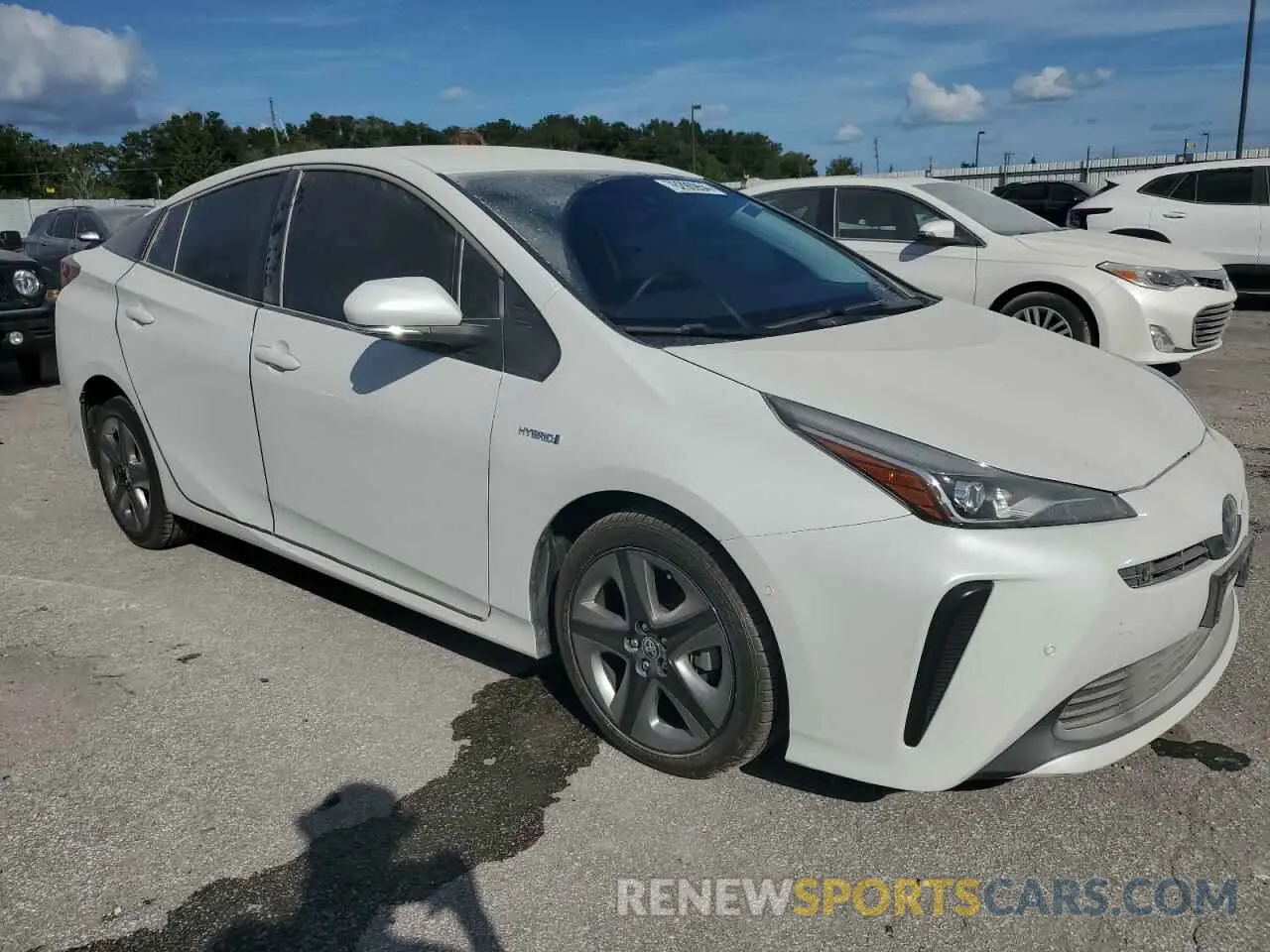 4 Photograph of a damaged car JTDKAMFU9M3145338 TOYOTA PRIUS 2021