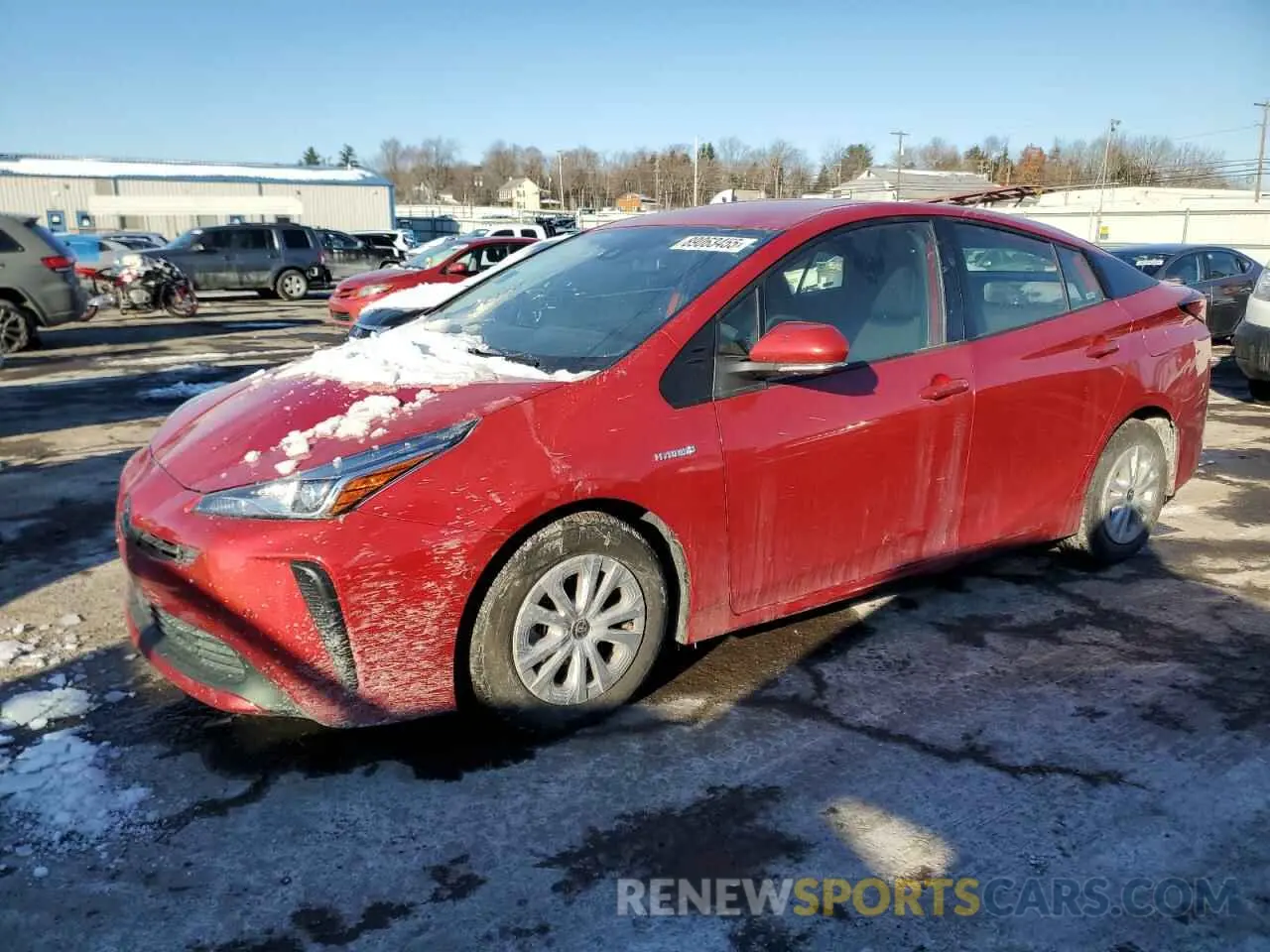 1 Photograph of a damaged car JTDKAMFU9M3146067 TOYOTA PRIUS 2021