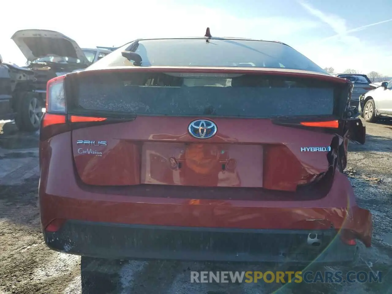 6 Photograph of a damaged car JTDKAMFU9M3146067 TOYOTA PRIUS 2021